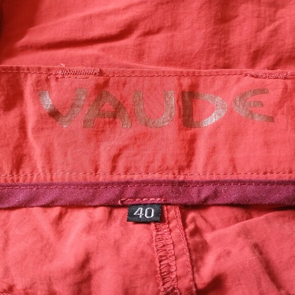Vaude Farley Women Capri Pants, size 40, colour Red - Picture 5 of 8